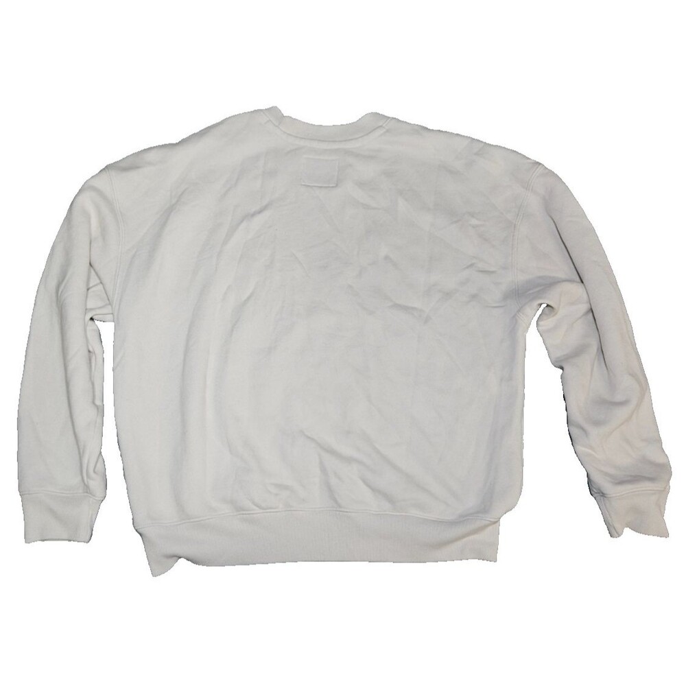 Hollister Florida Gators Football Sweatshirt Adult Medium White Print Boxy Fit - Picture 6 of 7